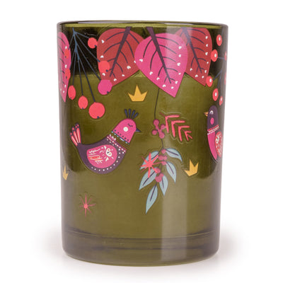 Candlelight Home Boxed Candles Candle in Gift Box - Birds in Green 6pk