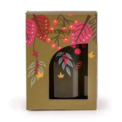 Candlelight Home Boxed Candles Candle in Gift Box - Birds in Green 6pk