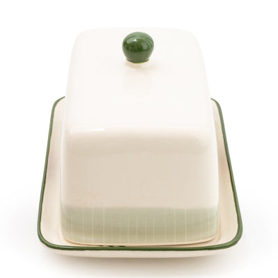 Candlelight Home BUTTER DISH HIGHLAND COW - AMENDED