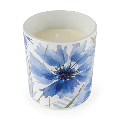 Candlelight Home candle Candle - Blue Flowers 8pk