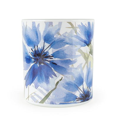 Candlelight Home candle Candle - Blue Flowers 8pk