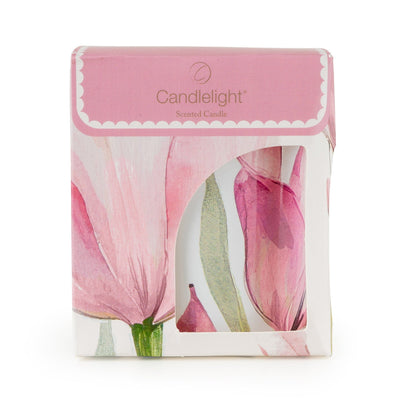 Candlelight Home candle Candle - Pink Tulips 8pk