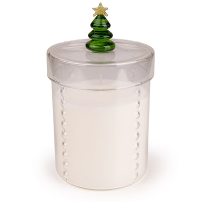 Candlelight Home candle Candle with Christmas Tree Knob – Ho Ho Ho 6pk