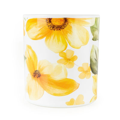 Candlelight Home candle Candle - Yellow Flowers 8pk