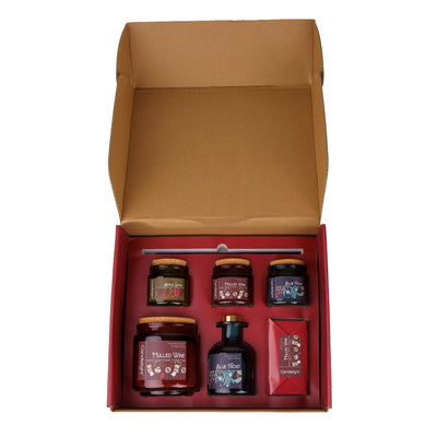 Candlelight Home Candle Gift Sets Candle Gift Set Festive Florals 4pk