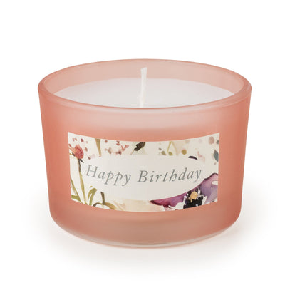 Candlelight Home Candle Gift Sets Single Candle Gift Set Birthday Wishes - Agapanthus & Cherry Fruit 6pk