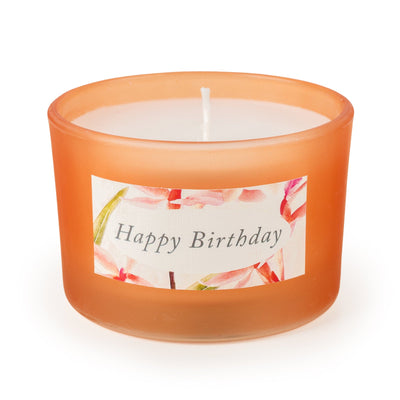 Candlelight Home Candle Gift Sets Single Candle Gift Set Birthday Wishes - Violet & Iris Flower 6pk