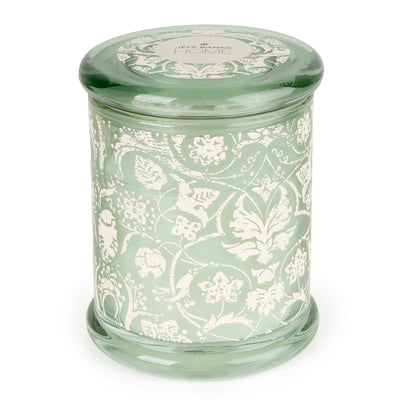 Candlelight Home candle Jeff Banks Large Lidded Candle Jar - Jacquard Sage Green 6pk