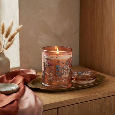 Candlelight Home candle Large Glass Jar Candle - Jhangye 6pk
