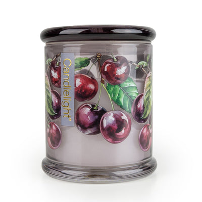 Candlelight Home candle Large Glass Jar - Sour Cherry & Lime 6pk