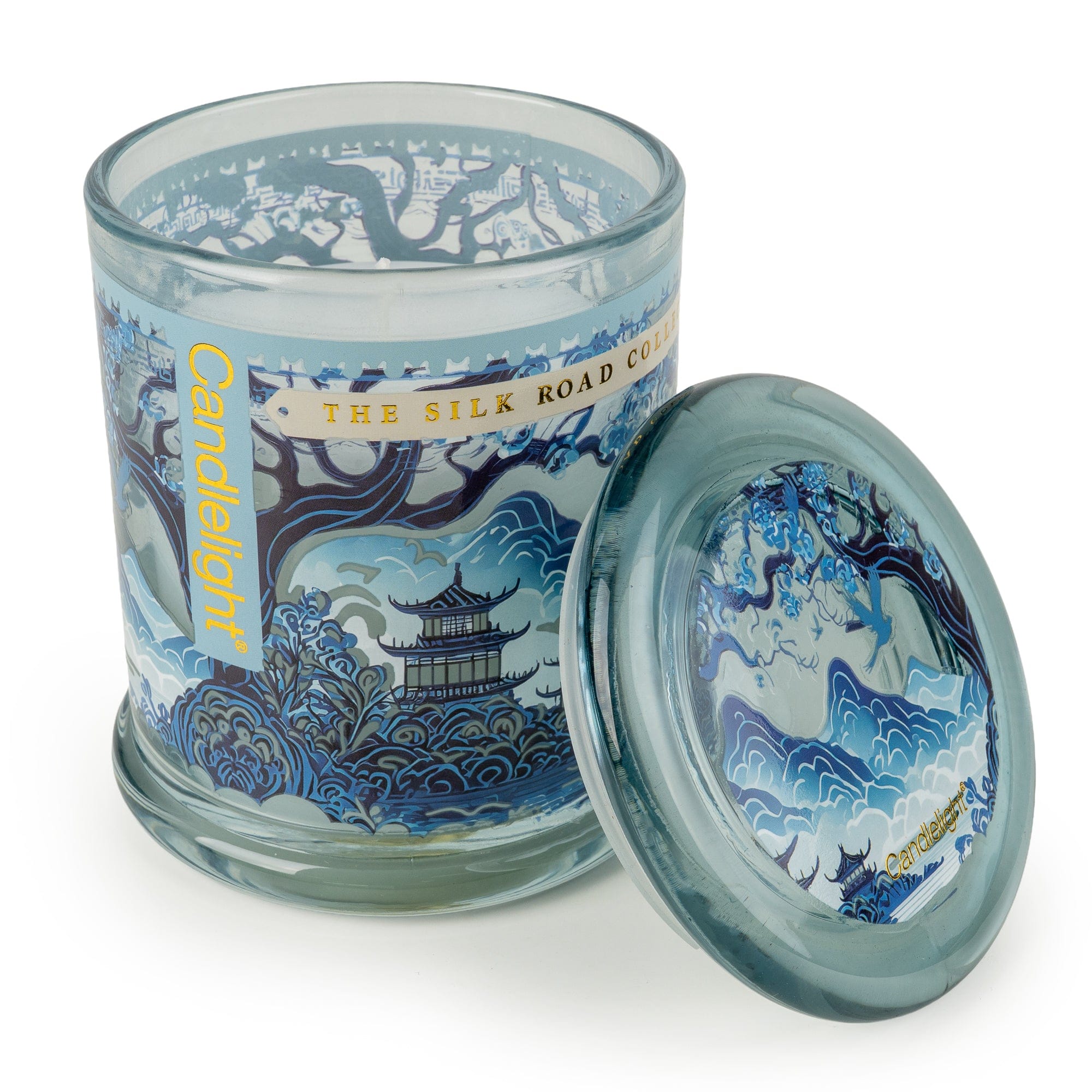 【レア限定品】 peak ASTERISK CANDLE GLASS L Large Glass Jar – Tianshui Blue 6pk - Candlelight Home