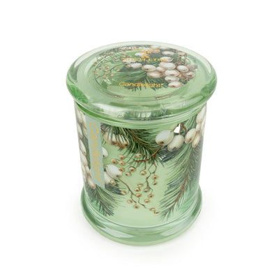 Candlelight Home candle Large Glass Jar - Winter Fir & Mistletoe 6pk
