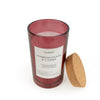 Candlelight Home candle Large Glass Jar with Cork Lid - Apothecary Red 6pk