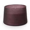Candlelight Home candle Large Glass Tapered Candle - Frosted Plum 6PK