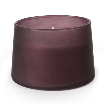 Candlelight Home candle Large Glass Tapered Candle - Frosted Plum 6PK