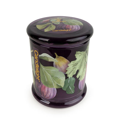 Candlelight Home candle Large Lidded Glass Jar Candle - Wild Fig & Saffron 6pk