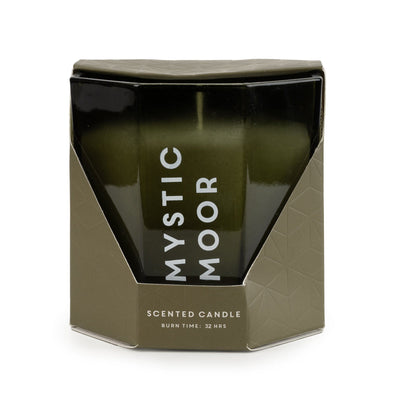 Candlelight Home candle Large Octagonal Candle - Forest Green 6PK