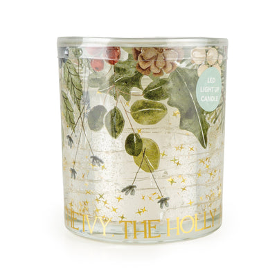 Candlelight Home candle LED Candle - Holly & Ivy 6pk