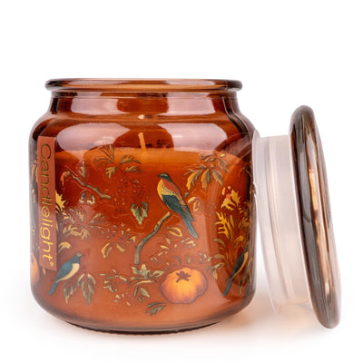 Candlelight Home candle Lidded Candle Jar - Eastern Bluebird 6pk