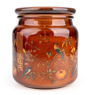 Candlelight Home candle Lidded Candle Jar - Eastern Bluebird 6pk