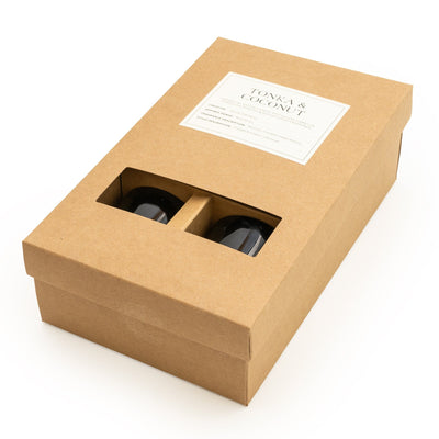 Candlelight Home CANDLE MAKING GIFT SET TONKA & COCONUT - 5% COCO BUTTER SCENT (3018-8853)