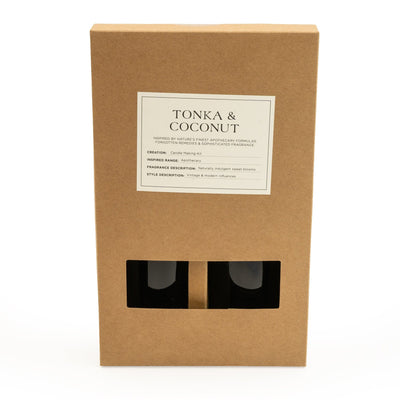 Candlelight Home CANDLE MAKING GIFT SET TONKA & COCONUT - 5% COCO BUTTER SCENT (3018-8853)