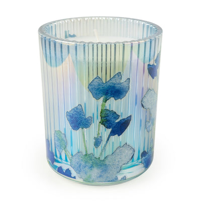 Candlelight Home candle Ridged Candle - Bluebell & Hydrangea Blossom 6pk