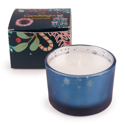 Candlelight Home candle Single Candle - Trees in Blue 6pk