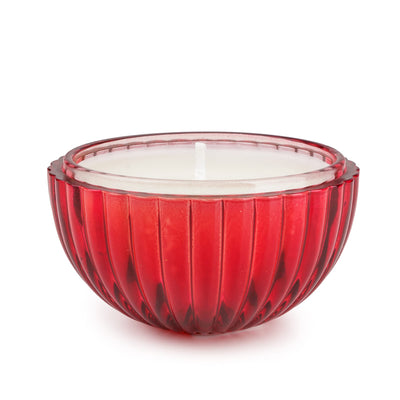 Candlelight Home candle Small Bauble Glass Candle - Red 6pk