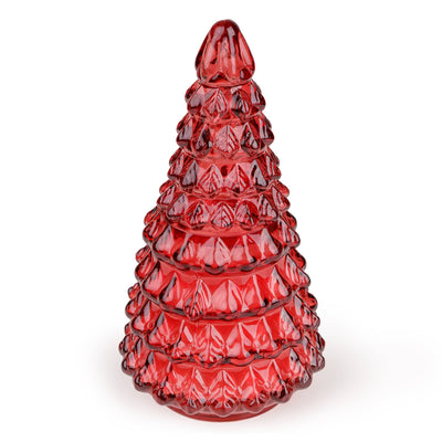 Candlelight Home candle Small Glass Christmas Tree Candle – Red Ho Ho Ho 6pk