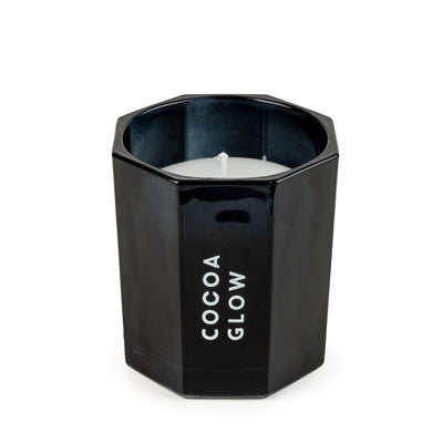 Candlelight Home candle Small Octagonal Candle - Black 6PK