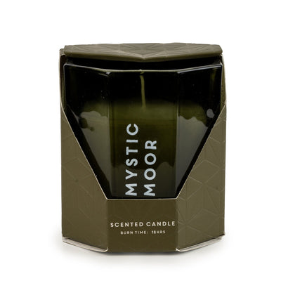 Candlelight Home candle Small Octagonal Candle - Forest Green 6PK