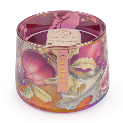 Candlelight Home candle Tapered Candle - Fig & Pomegranate 6pk