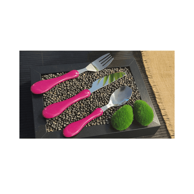 Candlelight Home Children`s Cutlery Violine 3-pcs Child Cutlery Set in hanging tube 6pk