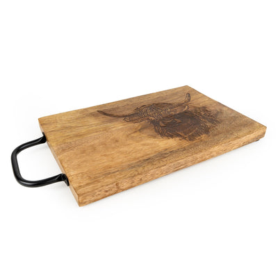 Candlelight Home Chopping Board Chopping Board - Highland Cow 4pk