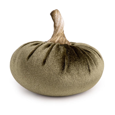 Candlelight Home Cushions & Throws Small Velour Pumpkin - Emerald Green 6pk