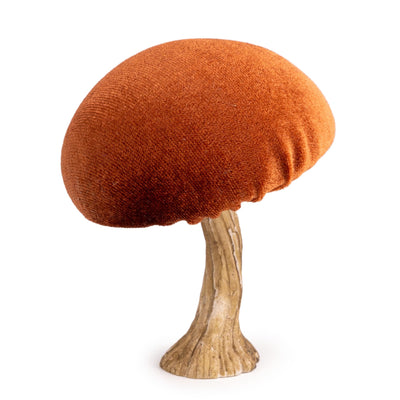 Candlelight Home Cushions & Throws Velour Toadstool Cushion - Terracotta 24pk
