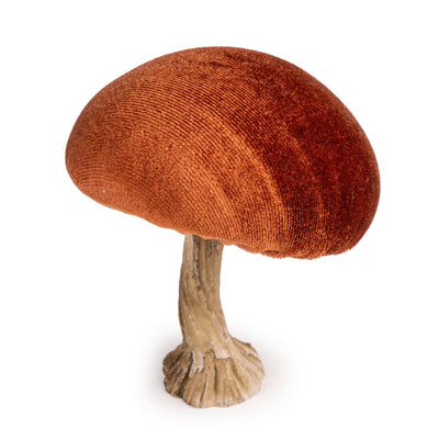 Candlelight Home Cushions & Throws Velour Toadstool Cushion - Terracotta 24pk