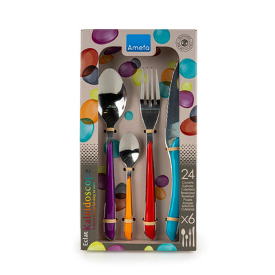 Candlelight Home Cutlery Set Eclat Kaleidoscope 24pc Cutlery set 4pk