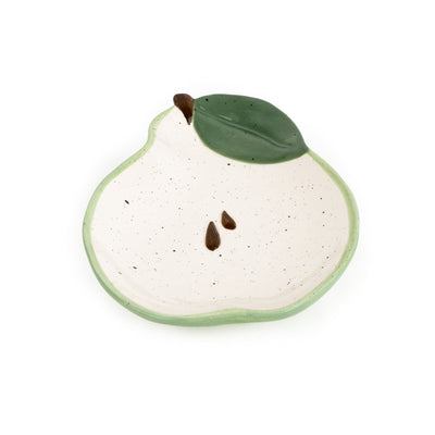 Candlelight Home Dishes Pear Shaped Dish - Green 12PK