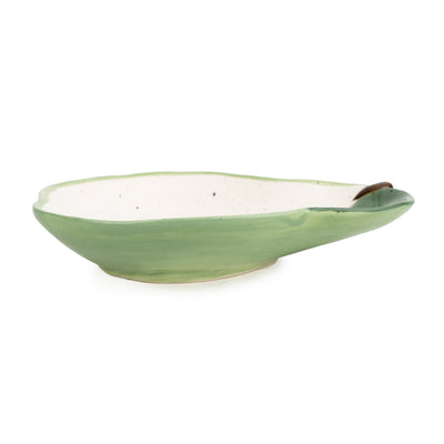 Candlelight Home Dishes Pear Shaped Dish - Green 12PK