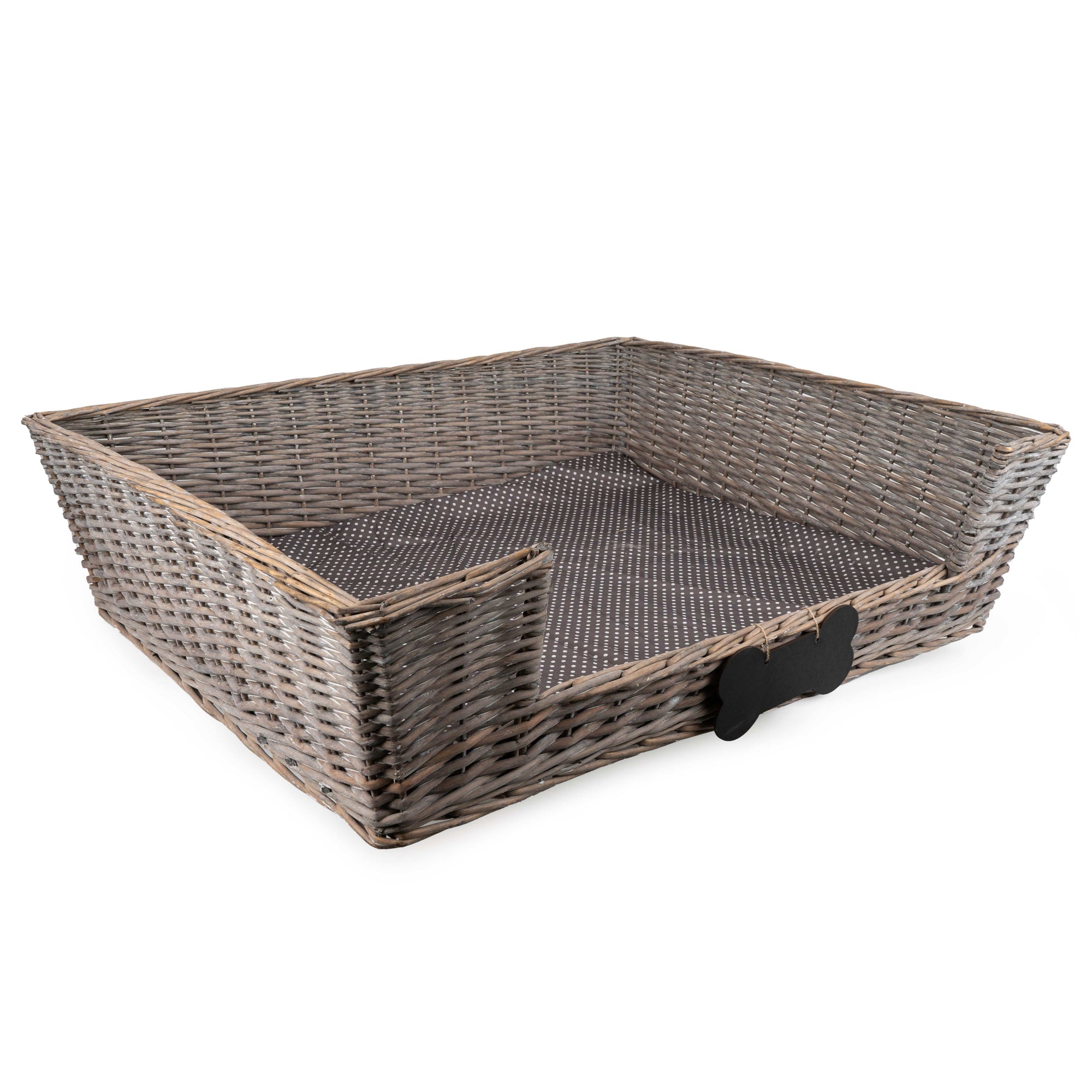 Extra Large Dog Basket Grey 4PK Candlelight Home