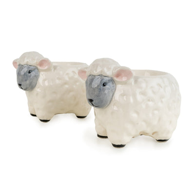 Candlelight Home egg cups Set of 2 Egg Cups - Sheep 6PK