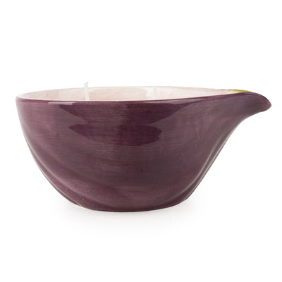 Candlelight Home FIG SHAPED CERAMIC CANDLE - 5% FIG & APPLE SCENT