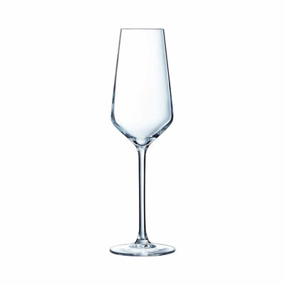 Candlelight Home flute glass Set of 6 23cl Champagne Flutes - Distinction 4pk