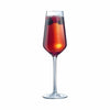 Candlelight Home flute glass Set of 6 23cl Champagne Flutes - Distinction 4pk