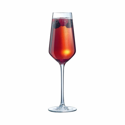 Candlelight Home flute glass Set of 6 23cl Champagne Flutes - Distinction 4pk