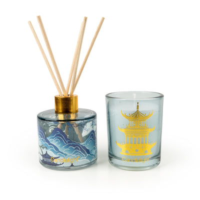 Candlelight Home fragrance gift set Gift Set – Tianshui Blue 6pk