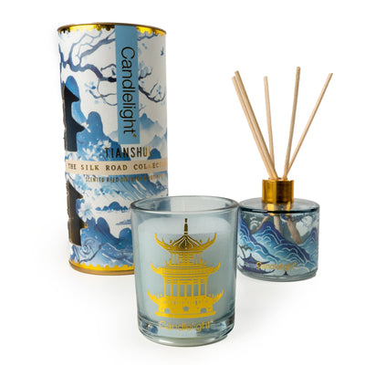 Candlelight Home fragrance gift set Gift Set – Tianshui Blue 6pk