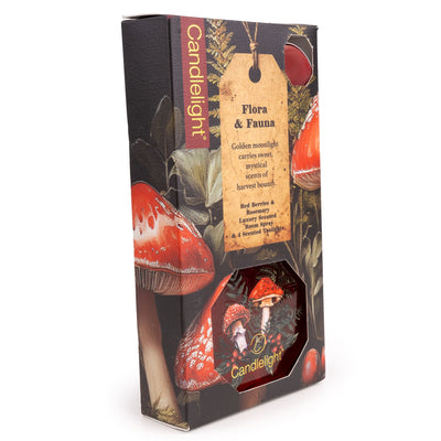 Candlelight Home fragrance gift set Room Spray & Tealight Gift Set - Toadstools Flora & Fauna 6pk